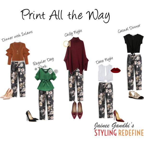 5 WAYS TO WEAR PRINTED PANTS