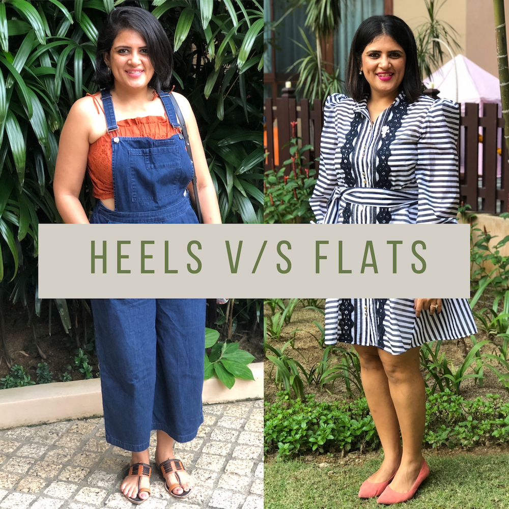 HEELS V/S FLATS – The footwear debate