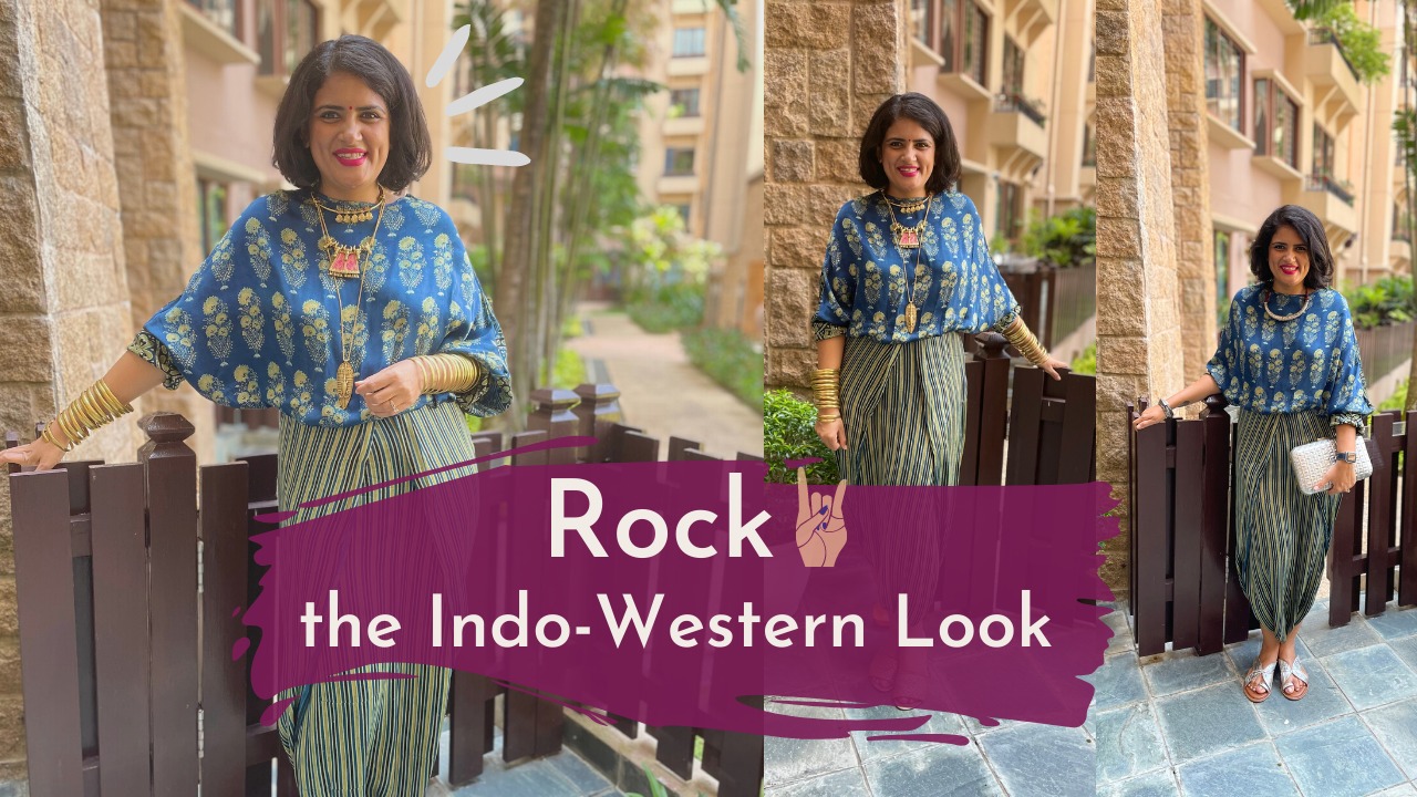 Get Ready With Me – Styling Indo-Western Outfit in 2 Ways | Create Fusion Outfit Ideas