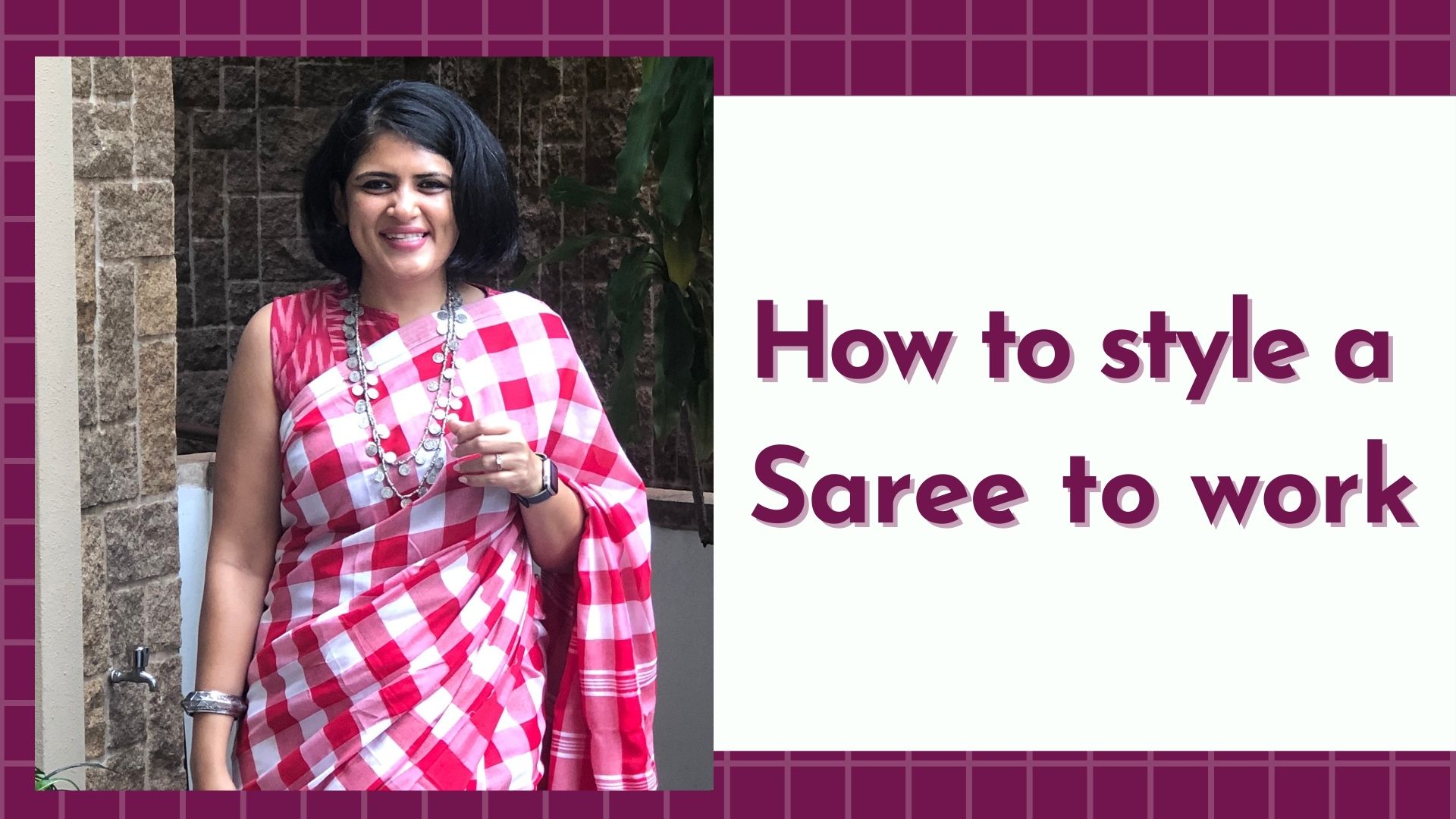 Get Ready with Me – Styling Saree for a Perfect Formal Look | Pick the Right Saree to Work